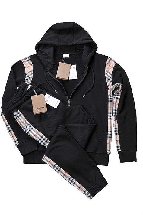 burberry sweat suit men's